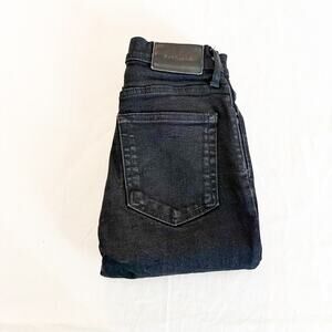 Everlane Black Skinny Denim Jeans Zip Fly Size 24